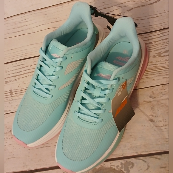 Avia Women's Sneakers in Aqua and Pink - Picture 5 of 8